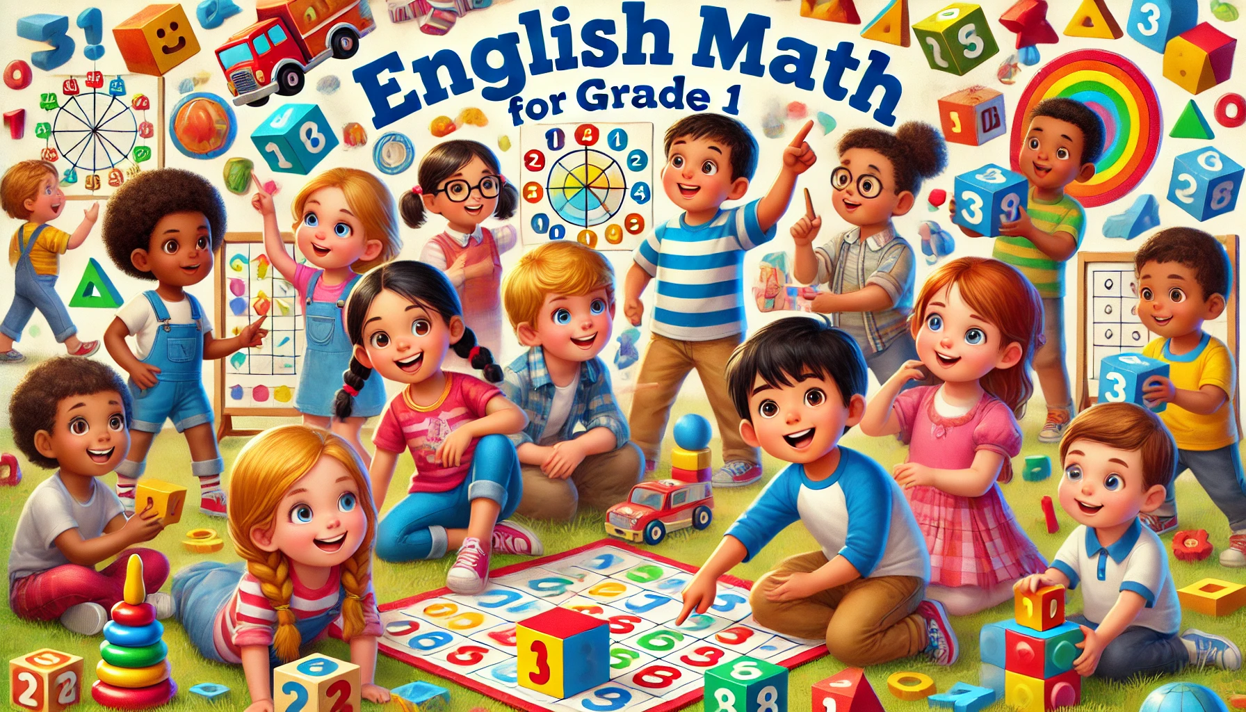 [GRADE 1] ENGLISH MATH