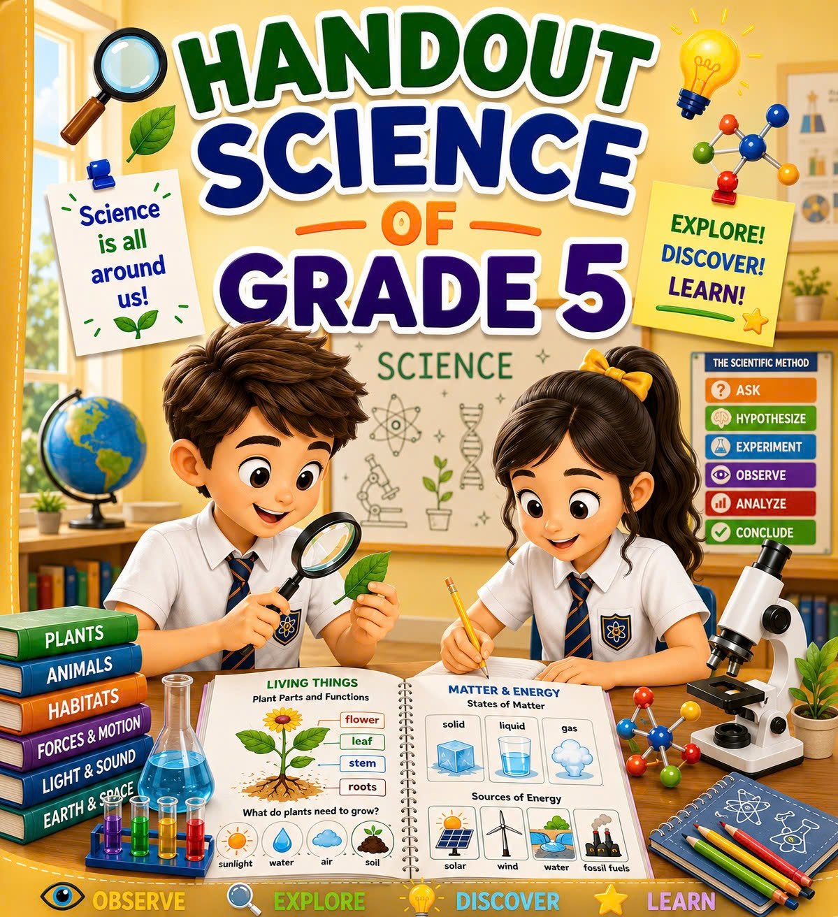 [GRADE 5] HANDOUT – SCIENCE